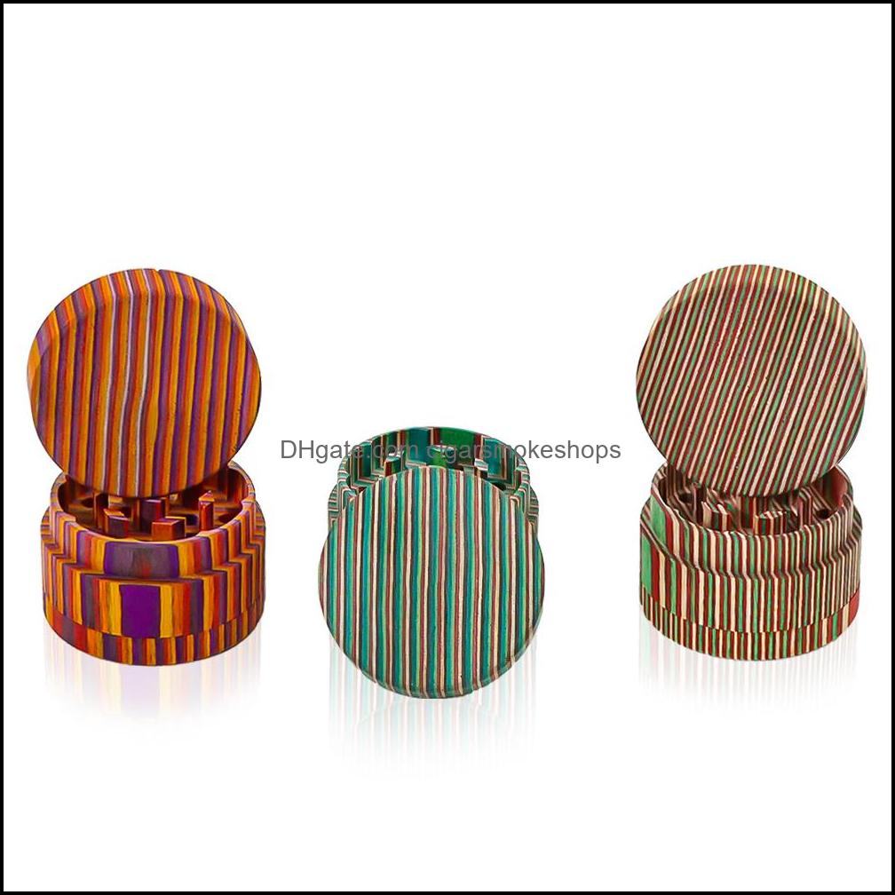 Other Smoking Accessories Household Sundries Home Garden Natural Wooden Tobacco Herb Grinder With Rainbow Wood Design 45Mm 3 Piece Handmad
Other Smoking Accessories Household Sundries Home Garden Natural Wooden Tobacco Herb Grinder With Rainbow Wood Design 45Mm 3 Piece Handmad