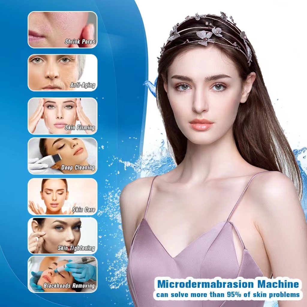 High Quality Korea Aqua Peeling Jet Peel Oxygen Face Machine Facial Microdermabrasion Machine Spa/Salon/Home Use