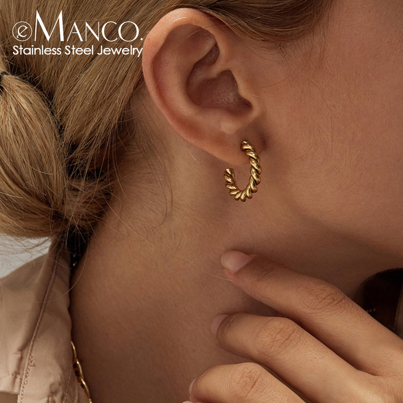 Vintage Spiral Twist Hoop Earrings For Women Punk Party Trendy Gold Color Silver Jewelry Pendientes 220716
Vintage Spiral Twist Hoop Earrings For Women Punk Party Trendy Gold Color Silver Jewelry Pendientes 220716