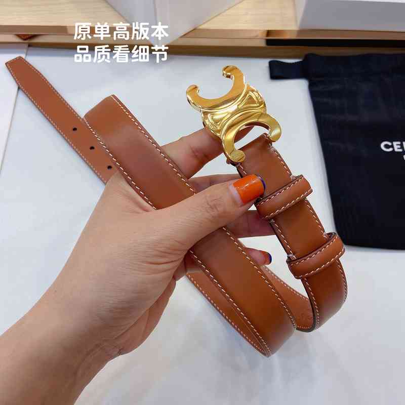 Sailin Arc de Triomphe women's belt 2.5cm wide high copper buckle live group purchase, Brown
Sailin Arc de Triomphe women's belt 2.5cm wide high copper buckle live group purchase, Brown