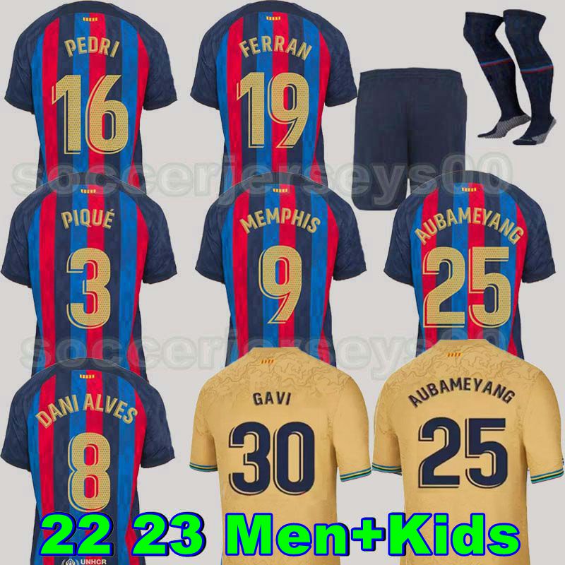 Camisetas de football MEMPHIS PEDRI ADAMA AUBA barcelonas soccer jersey FERRAN 20 21 22 23 ANSU FATI 2021 2022 2023 F. DE JONG DEST DAVI ALVES kit shirt men kids sets, 22 23 away +patch
Camisetas de football MEMPHIS PEDRI ADAMA AUBA barcelonas soccer jersey FERRAN 20 21 22 23 ANSU FATI 2021 2022 2023 F. DE JONG DEST DAVI ALVES kit shirt men kids sets, 22 23 away +patch