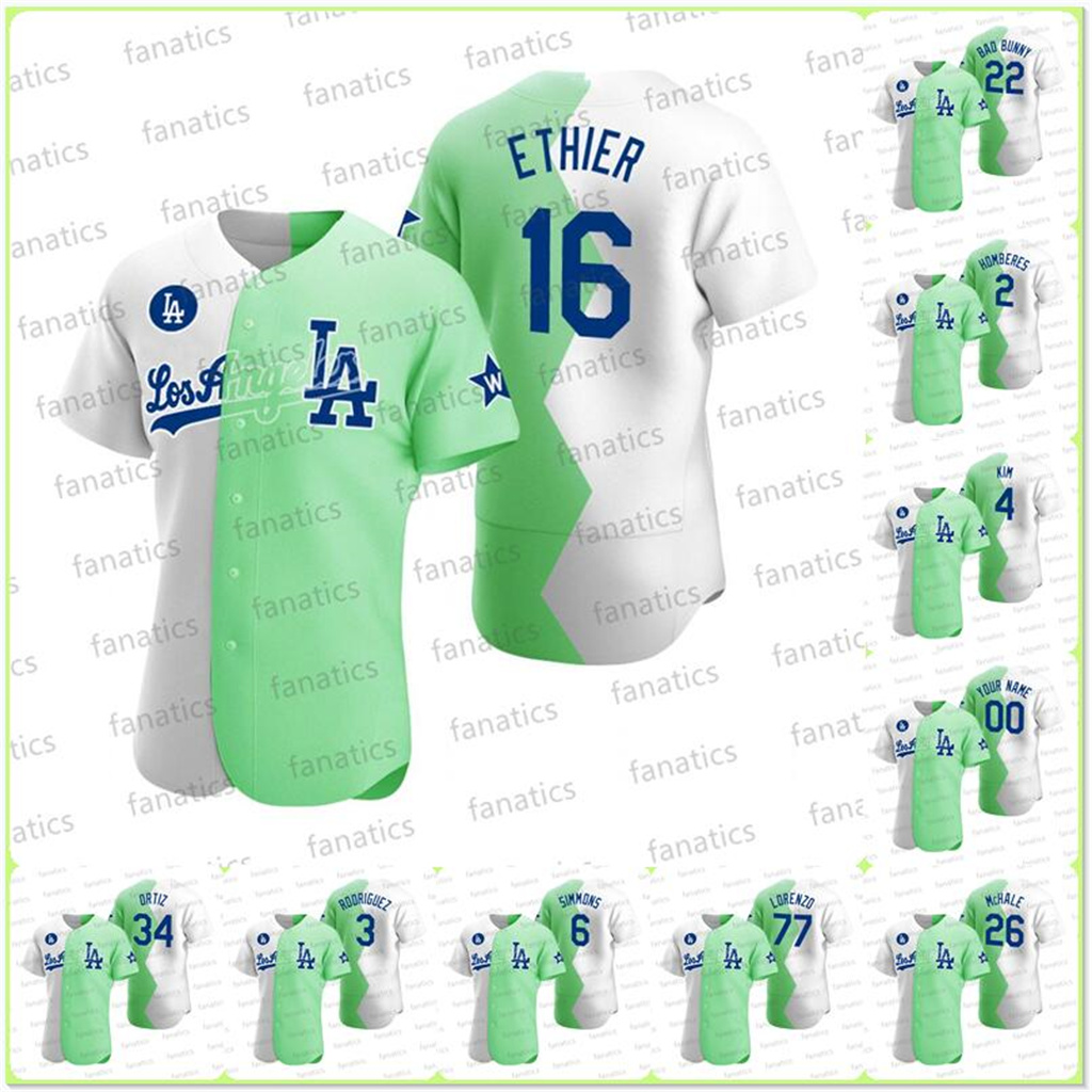 Custom Dodgers Celebrity Softball Game Split 2022 All-Star Jersey Vladimir Guerrero Bad Bunny Shawn Green Jojo Siwa Joel McHale Jerry Lorenzo J.K. Simmons, Nik logo as picture
Custom Dodgers Celebrity Softball Game Split 2022 All-Star Jersey Vladimir Guerrero Bad Bunny Shawn Green Jojo Siwa Joel McHale Jerry Lorenzo J.K. Simmons, Nik logo as picture
