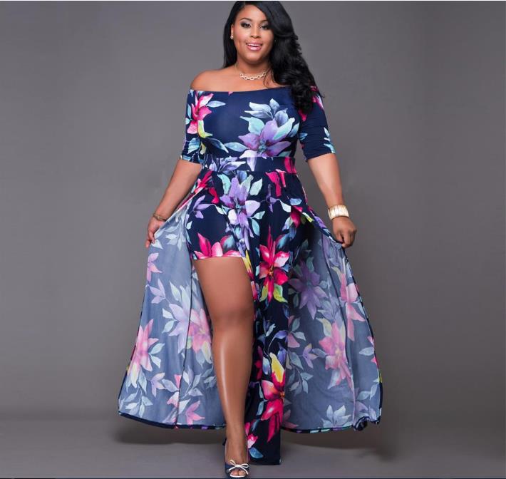 Women's Plus Size Dress Summer Half Sleeve Loose Digital Print One Piece Slit Dress, Green
Women's Plus Size Dress Summer Half Sleeve Loose Digital Print One Piece Slit Dress, Green