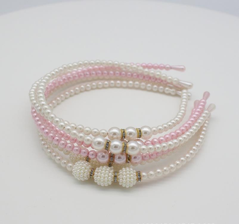 Pearls Headbands Rhinestones Hairbands Bridal Hair Hoop Wedding Hair Accessories for Girls White Pink
Pearls Headbands Rhinestones Hairbands Bridal Hair Hoop Wedding Hair Accessories for Girls White Pink