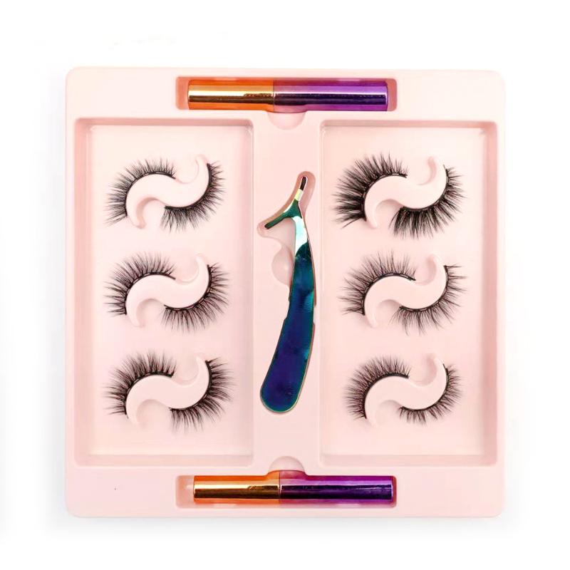 False Eyelashes Magnetic High Quality With Eyeliner Faux Mink Eyelash Handmade Makeup ToolFalse
False Eyelashes Magnetic High Quality With Eyeliner Faux Mink Eyelash Handmade Makeup ToolFalse