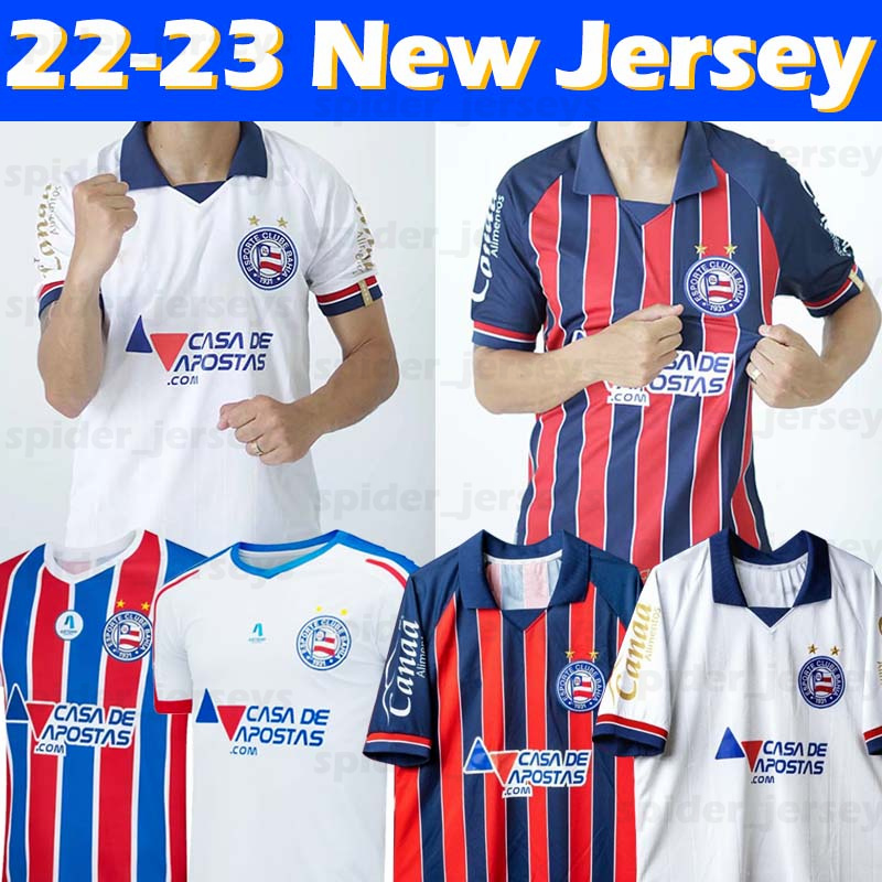 90th EC Bahia GILBERTO 2022 2023 Mens Soccer Jerseys 22/23 ROSSI FLAVIO RODRIGUINHO Home Away Football Shirt Club Short Sleeve Camisetas de futbol Uniforms, Bayiya 22-23 home
90th EC Bahia GILBERTO 2022 2023 Mens Soccer Jerseys 22/23 ROSSI FLAVIO RODRIGUINHO Home Away Football Shirt Club Short Sleeve Camisetas de futbol Uniforms, Bayiya 22-23 home