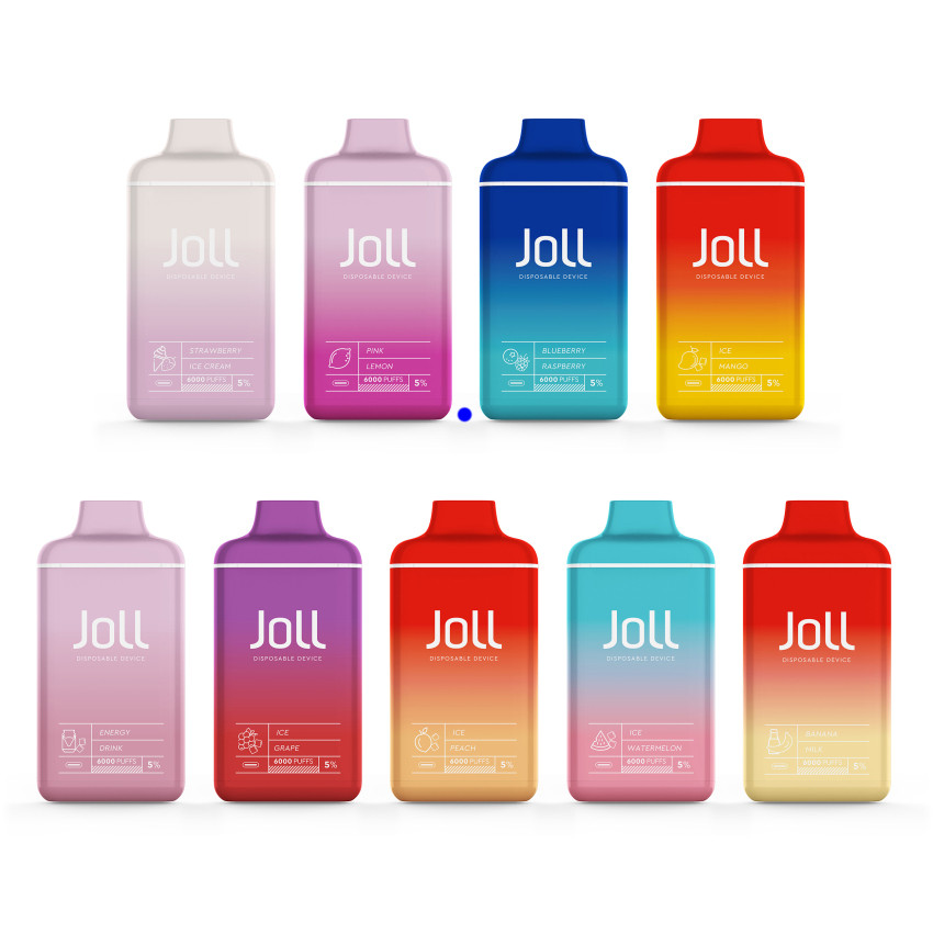 Min.2pcs Original Joll Disposable Vapes 6000 Puffs Mesh Coil Prefilled Pod Rechargeable Dispsable Vapes 5% Salt E Juice 9 Flavors Electronic Cigarette
Min.2pcs Original Joll Disposable Vapes 6000 Puffs Mesh Coil Prefilled Pod Rechargeable Dispsable Vapes 5% Salt E Juice 9 Flavors Electronic Cigarette