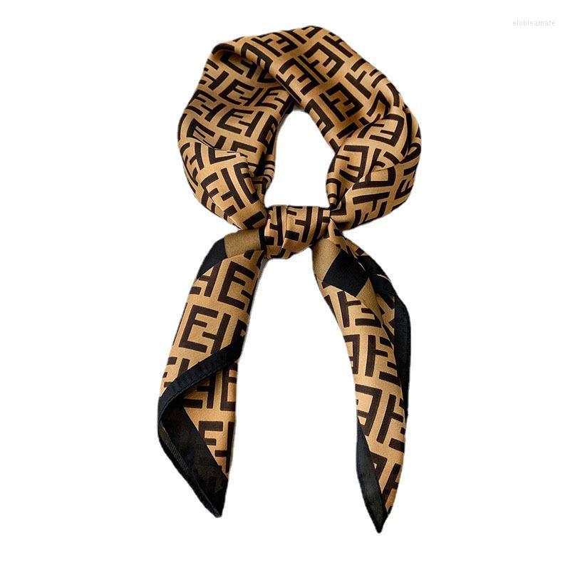 Berets 70cm Spring And Summer Imitation Silk Scarf Women's Neck Hair Decorate Luxury Square Outdoor Soft Small Headband LadyBerets Elob2, Black-coffee
Berets 70cm Spring And Summer Imitation Silk Scarf Women's Neck Hair Decorate Luxury Square Outdoor Soft Small Headband LadyBerets Elob2, Black-coffee