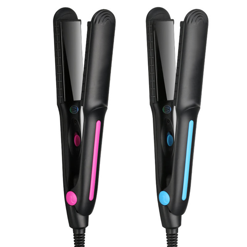 Hair Straightener Temperature Adjustment Tourmaline Ionic Flat Iron Widen Panel Ceramic Heating Plate Salon Styling Tool 220623