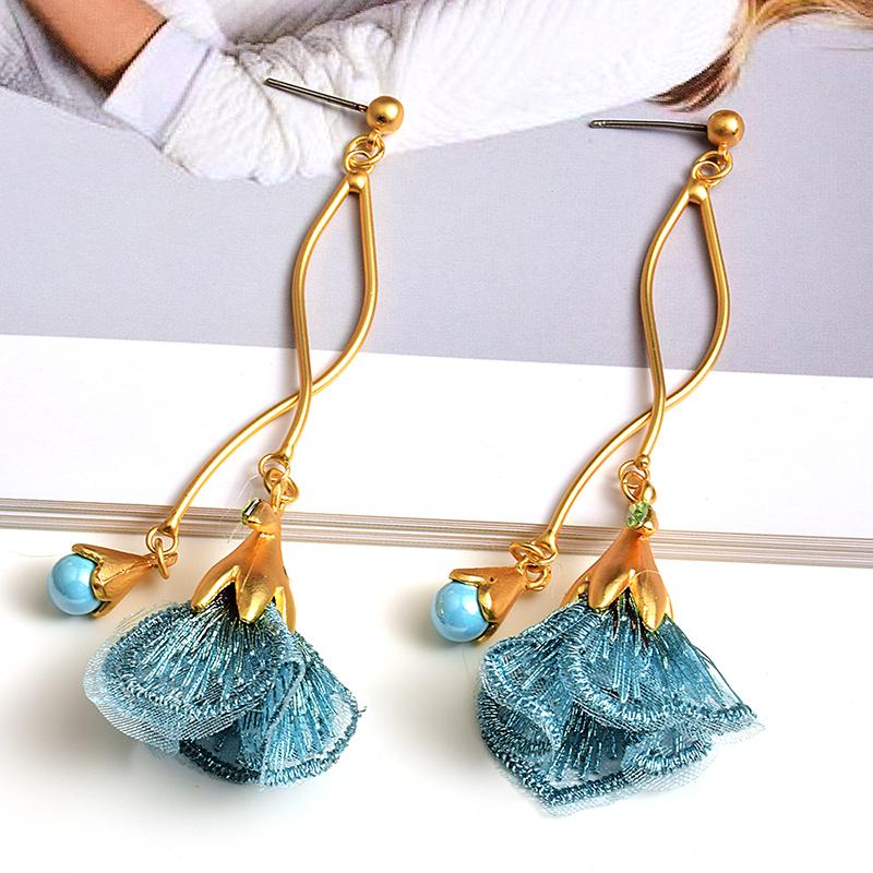 Dangle & Chandelier Fashion Long Metal Earrings Statement Colorful Flowers Drop Earring High-quality Jewelry Accessories For Women
Dangle & Chandelier Fashion Long Metal Earrings Statement Colorful Flowers Drop Earring High-quality Jewelry Accessories For Women