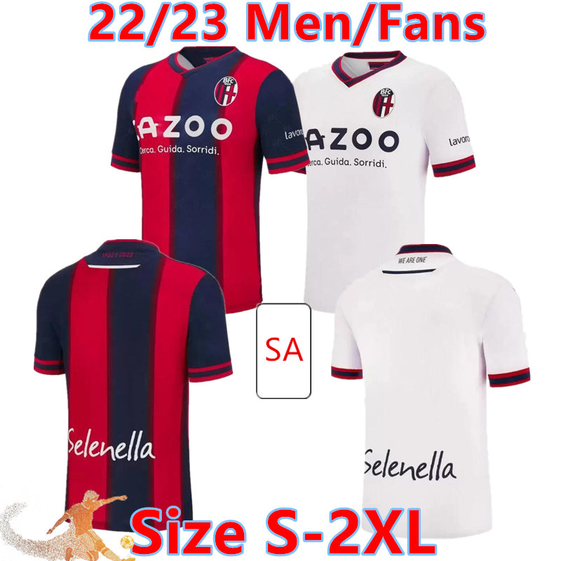 22 23 Bologna FC 1909 Soccer Jerseys ARNAUTOVIC Orsolini Dominguez BARROW Sansone Tomiyasu home away 3rd 2022 2023 home white football shirt S-2XL
22 23 Bologna FC 1909 Soccer Jerseys ARNAUTOVIC Orsolini Dominguez BARROW Sansone Tomiyasu home away 3rd 2022 2023 home white football shirt S-2XL