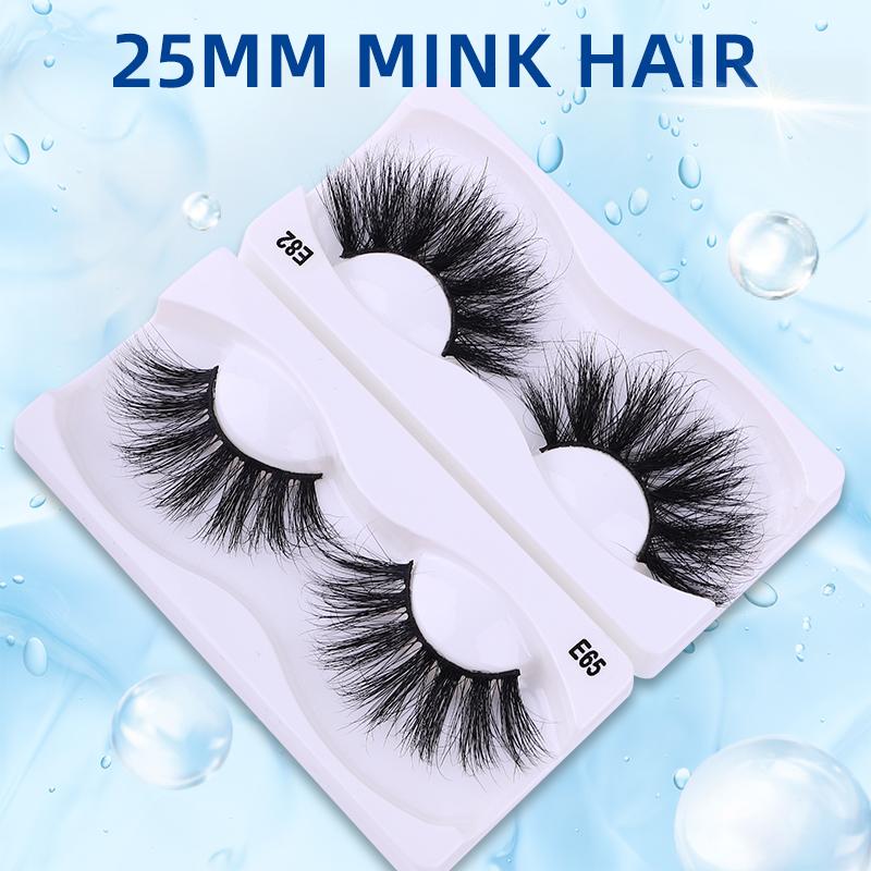 False Eyelashes 1Pairs 25mm 8D Fake Lashes Bulk Faux With Custom Box Wispy Natural Mink Eyelash Wholesales Makeup Fluffy EyelashesFalse
False Eyelashes 1Pairs 25mm 8D Fake Lashes Bulk Faux With Custom Box Wispy Natural Mink Eyelash Wholesales Makeup Fluffy EyelashesFalse