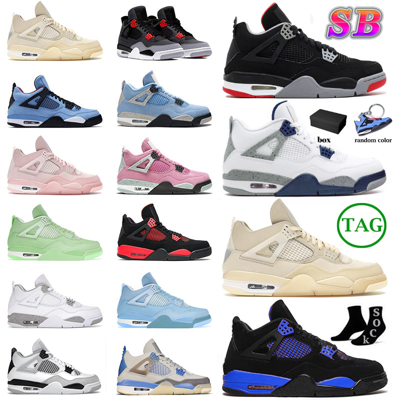With Box Jumpman J4 4s Men Women Midnight Navy 4 Basketball Shoes Blue Thunder IV Military Black Cat Psgs Offs White Sail Pink Cactus Jack Sneakers Trainers Big Size 13, 36-47 pure money
With Box Jumpman J4 4s Men Women Midnight Navy 4 Basketball Shoes Blue Thunder IV Military Black Cat Psgs Offs White Sail Pink Cactus Jack Sneakers Trainers Big Size 13, 36-47 pure money