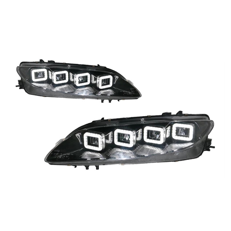 Car Lighting Accessories For Mazda 6 20 04-20 15 LED Headlights High Beam Daytime Running Front Lamp
