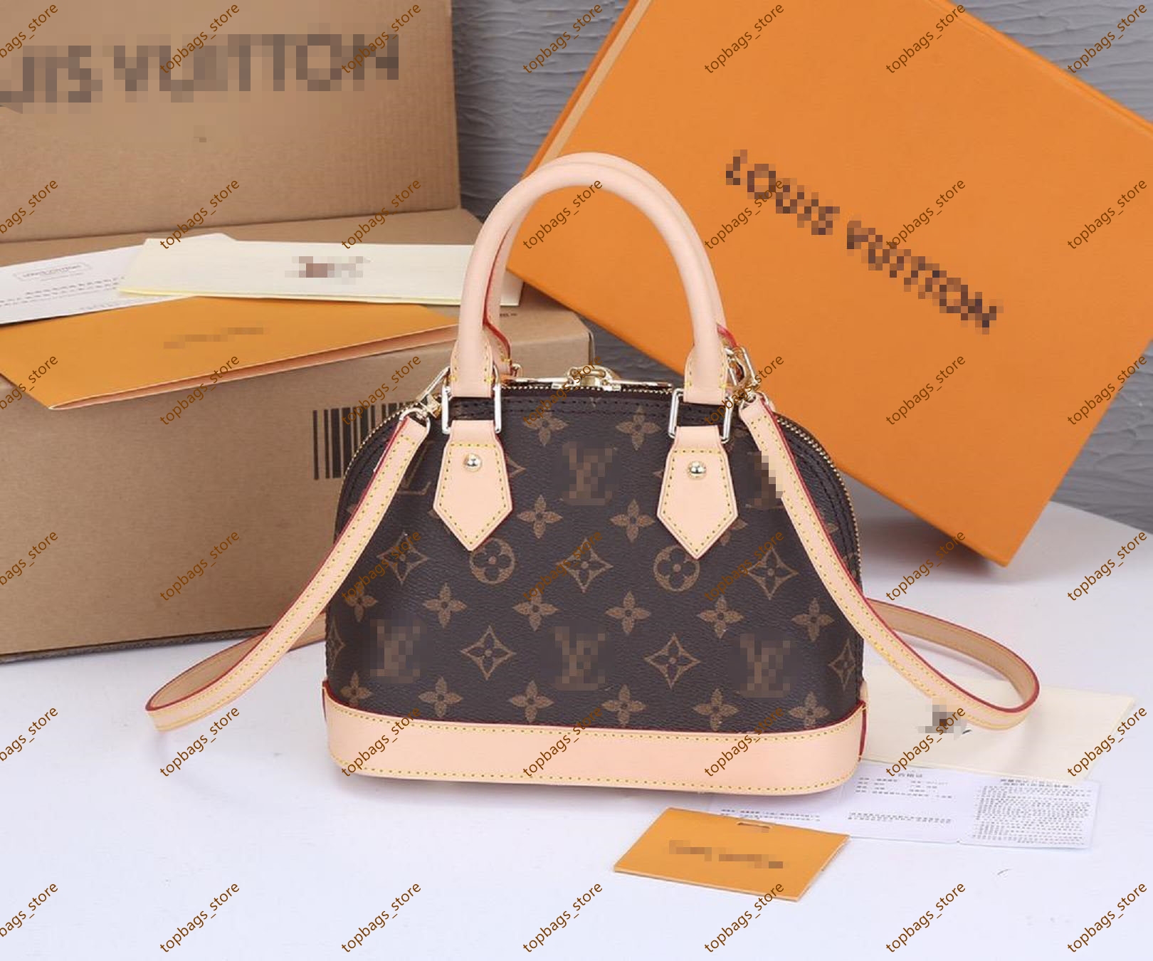 GGs LVs YSLs louiseity viutonity VUTTONS ALMA BB PM Shell Bag Women Genuine Leather Handbags Flower Embossed Shoulder Bag With Lock Designer, Brown flowers(1
GGs LVs YSLs louiseity viutonity VUTTONS ALMA BB PM Shell Bag Women Genuine Leather Handbags Flower Embossed Shoulder Bag With Lock Designer, Brown flowers(1