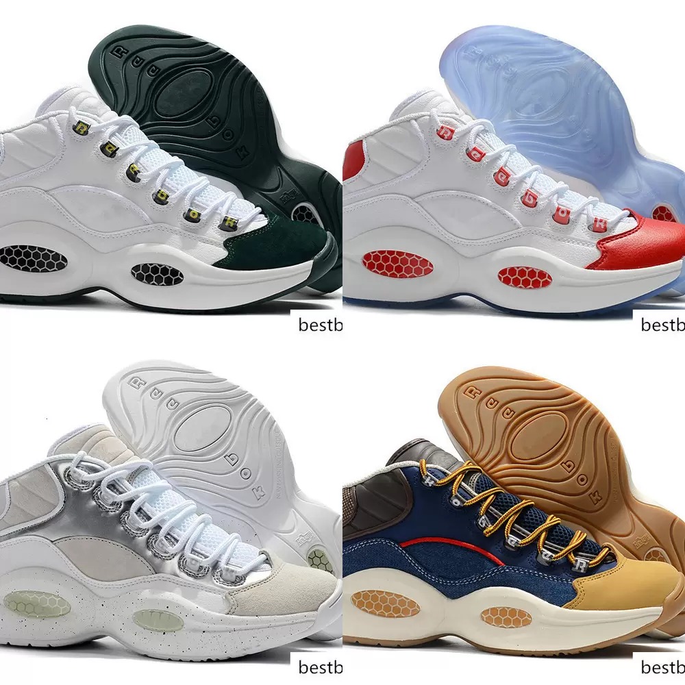 Classic Allen Iverson 1 Olive Green Yellow Red Basketball Shoes for Top Quality Mens Trainers Answer One Ai Sports Sneakers Reebok Question Mid HARDEN
Classic Allen Iverson 1 Olive Green Yellow Red Basketball Shoes for Top Quality Mens Trainers Answer One Ai Sports Sneakers Reebok Question Mid HARDEN