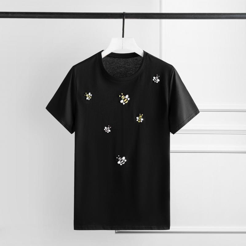 Men's T-Shirts Summer Mens Luxury Bee Embroidery Short Sleeve Round Collar Men Plus Size 4xl Slim Casual ManMen's, As pic
Men's T-Shirts Summer Mens Luxury Bee Embroidery Short Sleeve Round Collar Men Plus Size 4xl Slim Casual ManMen's, As pic