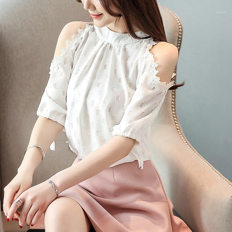 Summer Women Sweet Blouse Streetwear Off Shoulder Short Sleeve Blouses Tunic Ladies Shirts Tops Women's &, White
Summer Women Sweet Blouse Streetwear Off Shoulder Short Sleeve Blouses Tunic Ladies Shirts Tops Women's &, White