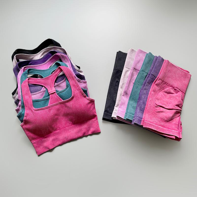 Yoga Outfit 2Pcs Gym Clothing For Women Summer Seamless Set Square Neck Sports Bra High Waist Shorts Workout SportswearYoga, Pink
Yoga Outfit 2Pcs Gym Clothing For Women Summer Seamless Set Square Neck Sports Bra High Waist Shorts Workout SportswearYoga, Pink