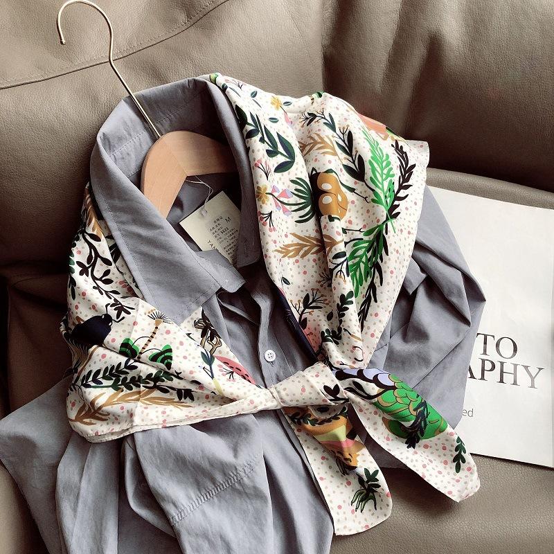 Scarves Muslim Head Scarf Women Hijiba Elegant Ladies Female.90 * 90cm Flower Printing
Scarves Muslim Head Scarf Women Hijiba Elegant Ladies Female.90 * 90cm Flower Printing