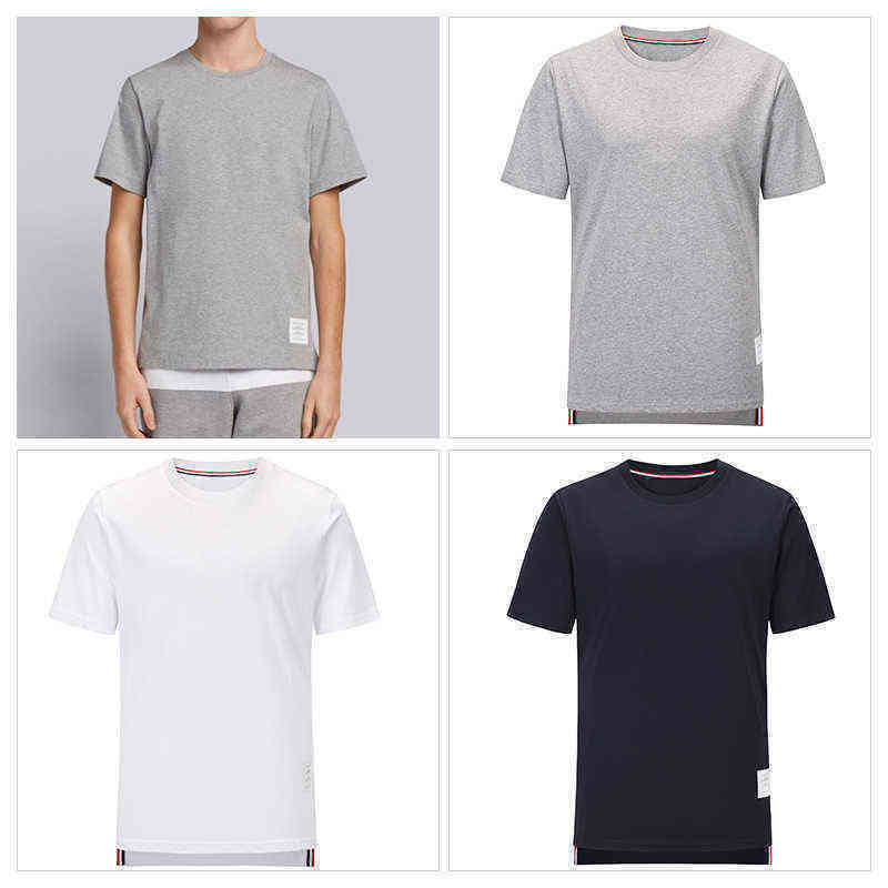 TB THOM Men T-shirt Summer Fashion Brand Short Sleeve Sweatshirt Classic Cotton Jersey Tees Crew Neck Slim Casual T-shirts, Gray
TB THOM Men T-shirt Summer Fashion Brand Short Sleeve Sweatshirt Classic Cotton Jersey Tees Crew Neck Slim Casual T-shirts, Gray