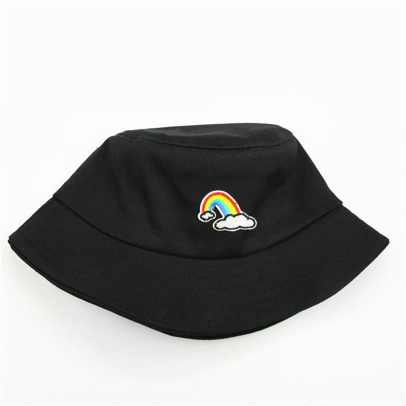 Berets 2022 Rainbow Embroidery Cotton Bucket Hat Fisherman Outdoor Travel Sun Cap Hats For Men And Women 281, White
Berets 2022 Rainbow Embroidery Cotton Bucket Hat Fisherman Outdoor Travel Sun Cap Hats For Men And Women 281, White