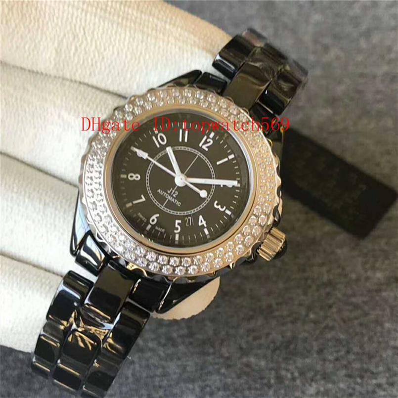 GT Factory V2 Diamond Ceramic Lady Watch Womens Watch Swiss 8215 Automatic Mechanical 28800 vph Date Sapphire Crystal Water Resist264D
GT Factory V2 Diamond Ceramic Lady Watch Womens Watch Swiss 8215 Automatic Mechanical 28800 vph Date Sapphire Crystal Water Resist264D