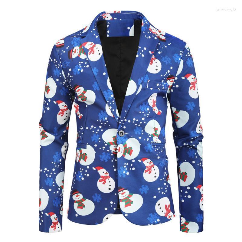 Men's Vests Christmas Snowman Printed Suit Warm Autumn And Winter Fashion Button Lapel Long Sleeve Casual Jacket Stra22, Blue
Men's Vests Christmas Snowman Printed Suit Warm Autumn And Winter Fashion Button Lapel Long Sleeve Casual Jacket Stra22, Blue