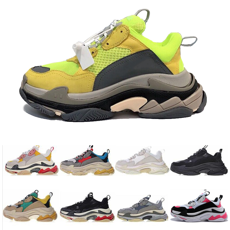 Designer Dad Sneaker Paris 17FW Triple S trainers Luxury Sports Casual Shoe Mens Womens Runner Shoes Top Quality with box NO7
Designer Dad Sneaker Paris 17FW Triple S trainers Luxury Sports Casual Shoe Mens Womens Runner Shoes Top Quality with box NO7