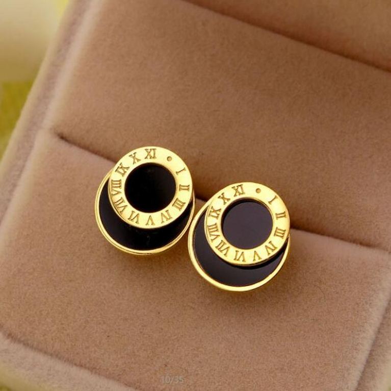 Gold Color Top Quality Women Fashion Jewelry Designer Stud Titanium Steel Drop Black Oil Love Luxury Earring For Lady Party Gifts
Gold Color Top Quality Women Fashion Jewelry Designer Stud Titanium Steel Drop Black Oil Love Luxury Earring For Lady Party Gifts