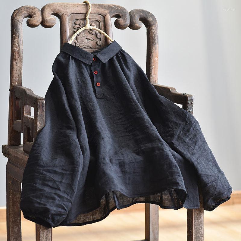 Women's Blouses & Shirts Women Shirt Cotton Linen Solid Color 2022 Spring Summer Big Size Vintage Long Sleeve High Quality Pullover Fashion, White
Women's Blouses & Shirts Women Shirt Cotton Linen Solid Color 2022 Spring Summer Big Size Vintage Long Sleeve High Quality Pullover Fashion, White
