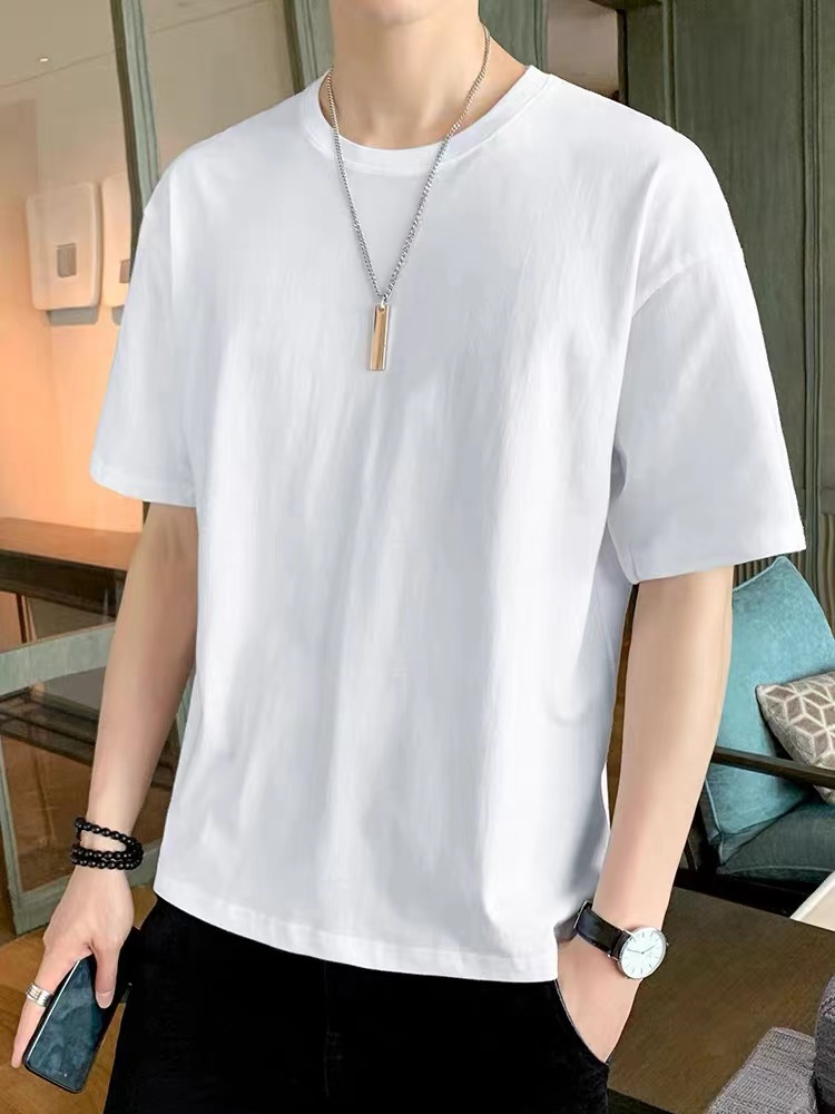 PDD 00999Top Men's Clothing Short sleeve Tees Polos Mens T-Shirts Summer simple icon high quality cotton Casual solid color T-shirt Men Fashion T 02 pengyiming, #1
PDD 00999Top Men's Clothing Short sleeve Tees Polos Mens T-Shirts Summer simple icon high quality cotton Casual solid color T-shirt Men Fashion T 02 pengyiming, #1
