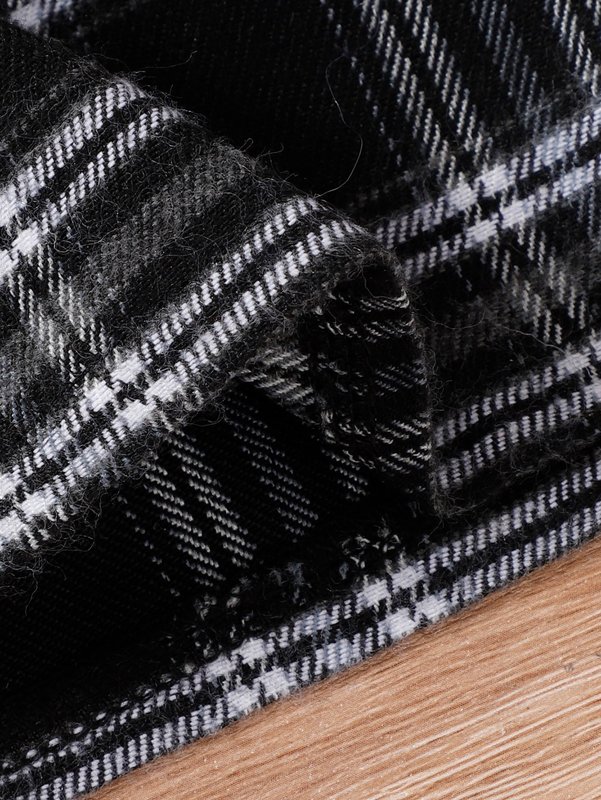 Toddler Girls Cold Shoulder Top & Plaid Skirt SHE