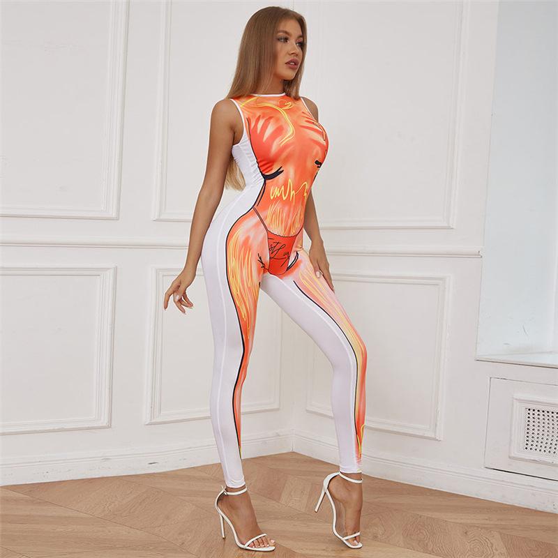 Women' Swimwear Women Beach Outlet 2022 Cover Up Kaftan Summer Print Sleeveless High Waist Tight JumpSuit Polyester BathroomWomen, Orange
Women' Swimwear Women Beach Outlet 2022 Cover Up Kaftan Summer Print Sleeveless High Waist Tight JumpSuit Polyester BathroomWomen, Orange
