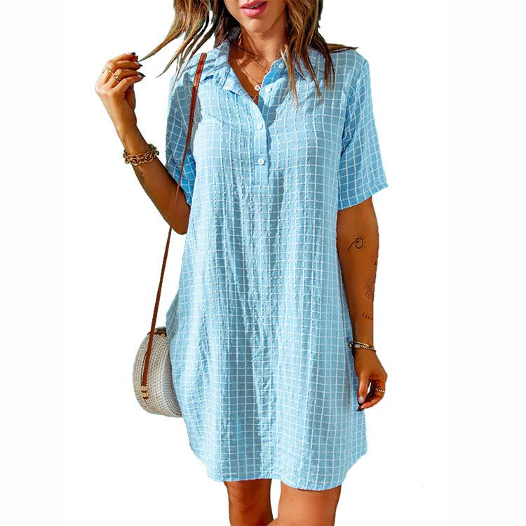 Women' Blouses & Shirts Shirt Womens Tops Summer 2022 Office Lady Casual Patchwork Plaid Short Sleeve Loose Blue Yellow Women DropWomen, Khaki
Women' Blouses & Shirts Shirt Womens Tops Summer 2022 Office Lady Casual Patchwork Plaid Short Sleeve Loose Blue Yellow Women DropWomen, Khaki