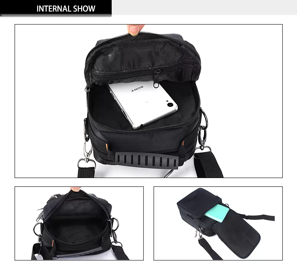 Casual Messenger Bags Men Crossbody Bags Small Bag Waterproof Nylon Bag Mini Hand Bags For Women Shoulder Bag Womens Unisex, 3723 black
Casual Messenger Bags Men Crossbody Bags Small Bag Waterproof Nylon Bag Mini Hand Bags For Women Shoulder Bag Womens Unisex, 3723 black