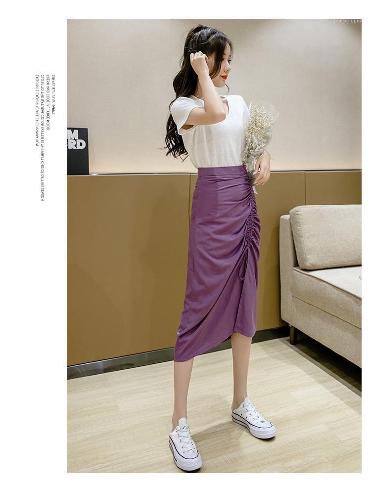 Skirts 2022Fashion High Waist Temperament Skirt Women Summer Folds Drawstringl Hip, Black
Skirts 2022Fashion High Waist Temperament Skirt Women Summer Folds Drawstringl Hip, Black
