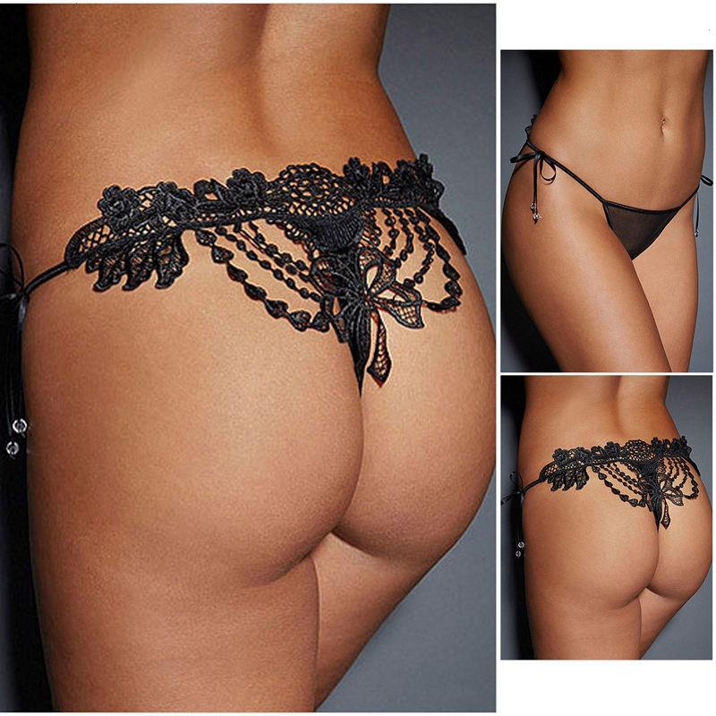 Sexy Women Lace Panties Brief Bikini Knickers Lingerie Thongs G-string Underwear Womens Bow-knots, Black
Sexy Women Lace Panties Brief Bikini Knickers Lingerie Thongs G-string Underwear Womens Bow-knots, Black