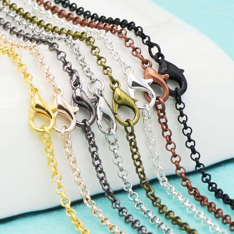 Pcs - 18/24/30 Inch Rolo Chain Necklace Closed Circle Link Silver/Rose Gold/Bronze/Copper/Gun Metal/Black
Pcs - 18/24/30 Inch Rolo Chain Necklace Closed Circle Link Silver/Rose Gold/Bronze/Copper/Gun Metal/Black