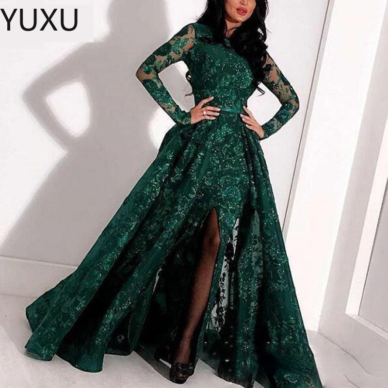Similar Items African Silver Mermaid Prom Dresses Sequined Long Sleeve Backless High Side Split Party Dress Special Occasion Dress Evening Gowns