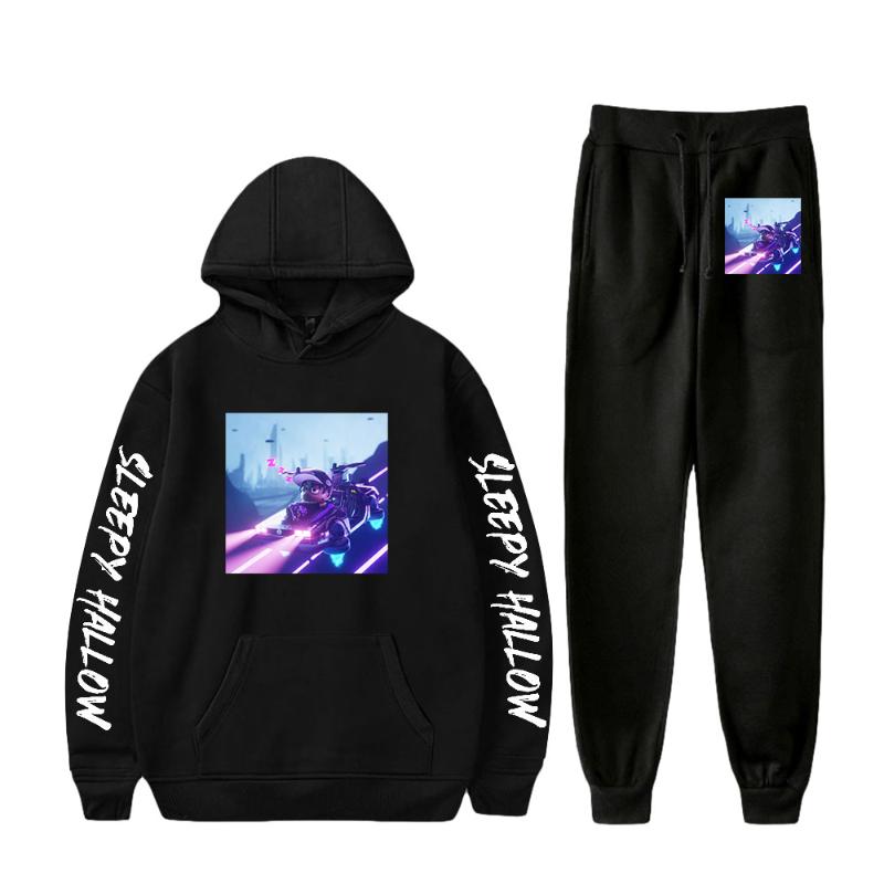 Men's Tracksuits Sleepy Hallow Hoodie Suit Man/Woman Hip Hop Style Fashion Polyester Fabric Unique Tops Pullover Unisex SuitMen's, Black
Men's Tracksuits Sleepy Hallow Hoodie Suit Man/Woman Hip Hop Style Fashion Polyester Fabric Unique Tops Pullover Unisex SuitMen's, Black