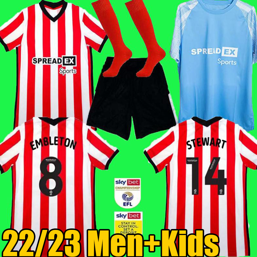 SUNDERLAND 22 23 soccer jerseys home away BLUE SIS 2022 2023 DAJAKU EMBLETON BROADHEAD Gooch O'NIEN Stewart PRITCHARD NEIL MCGEADY kids baby kit set football shirts op, 22 23 home
SUNDERLAND 22 23 soccer jerseys home away BLUE SIS 2022 2023 DAJAKU EMBLETON BROADHEAD Gooch O'NIEN Stewart PRITCHARD NEIL MCGEADY kids baby kit set football shirts op, 22 23 home
