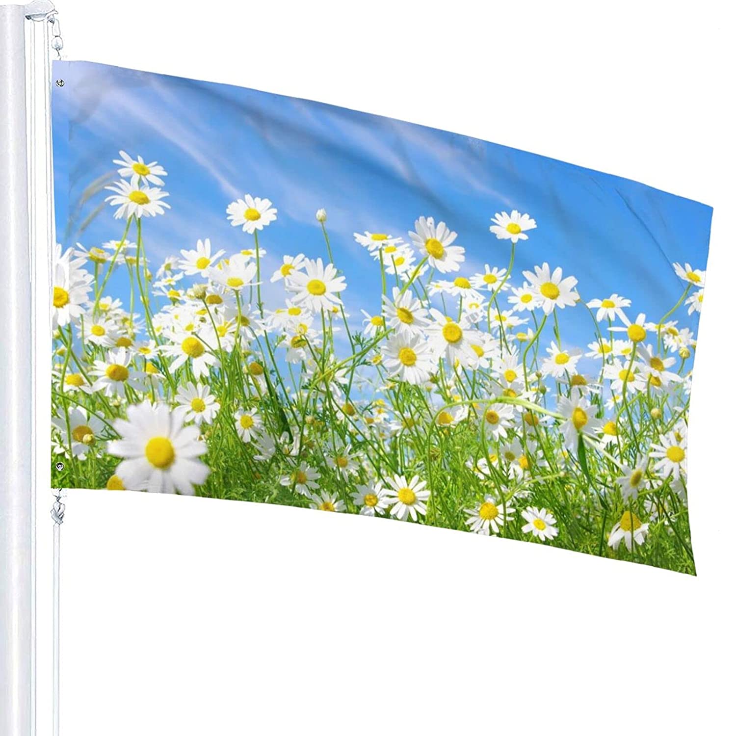 Flower Sea Flag 3x5 Ft UV Fade Resistant Daisy Banner With Brass Grommets for Home Lawn House Decoration
Flower Sea Flag 3x5 Ft UV Fade Resistant Daisy Banner With Brass Grommets for Home Lawn House Decoration