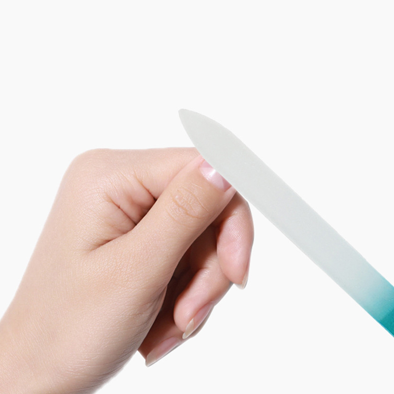 Color Nail File Durable Crystal Glass Nail Files Nails Polishing Tool Beautifully Packaged Easy To Carry Limas De Unas De Cristal