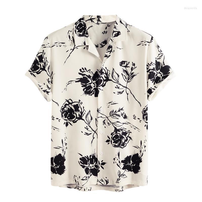 Men' Dress Shirts Hawaiian Mens Short Sleeve Summer Black Rose Printing For Men Casual Slim Fit Beach Blouse Tops Chemise Homme Dway22, Apricot
Men' Dress Shirts Hawaiian Mens Short Sleeve Summer Black Rose Printing For Men Casual Slim Fit Beach Blouse Tops Chemise Homme Dway22, Apricot