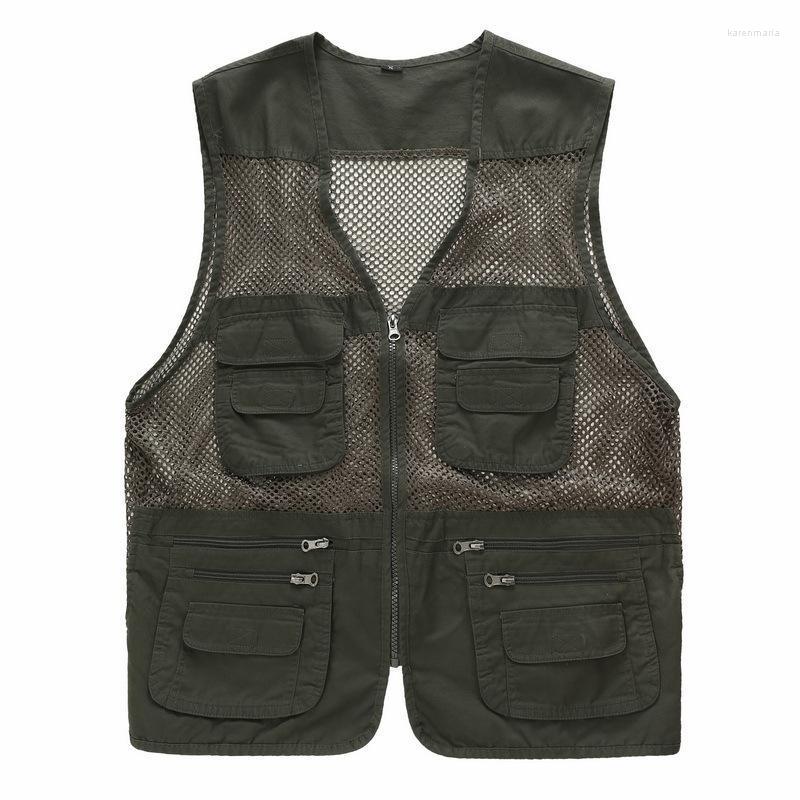 Men's Vests Men Green Mesh Vest Breathable Hollow Outerwear Boys Zip Up Hunting Tactical Male Outdoor Sleeveless Jacket Oversize Kare22, Beige
Men's Vests Men Green Mesh Vest Breathable Hollow Outerwear Boys Zip Up Hunting Tactical Male Outdoor Sleeveless Jacket Oversize Kare22, Beige