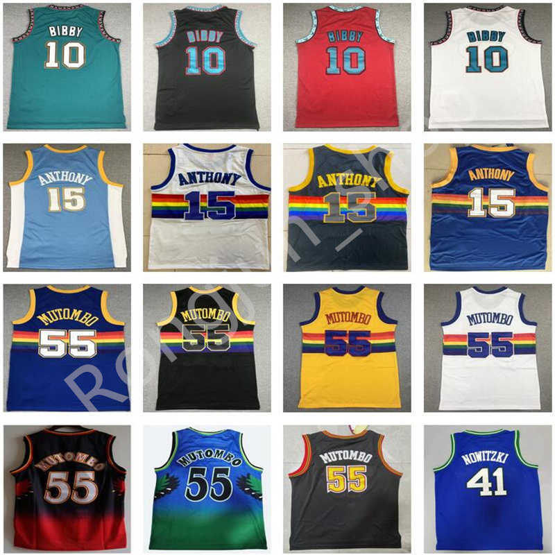 Mitchell Ness Retro Stitched Basketball Dikembe Mutombo 55 Mike 10 Bibby Carmelo 15 Anthony Dirk 41 Nowitzki jerseys Vintage
Mitchell Ness Retro Stitched Basketball Dikembe Mutombo 55 Mike 10 Bibby Carmelo 15 Anthony Dirk 41 Nowitzki jerseys Vintage