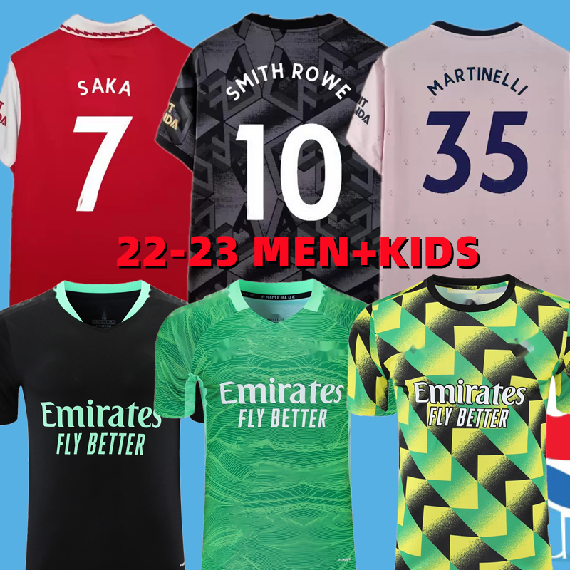 22 23 SMITH ROWE PEPE SAKA soccer jerseys home goalkeeper ODEGAARD THOMAS MARTINELLI TIERNEY SAMBI 2022 2023 aRsEn football shirt Men Kids kit sets 3xl 4x, 22-23 away
22 23 SMITH ROWE PEPE SAKA soccer jerseys home goalkeeper ODEGAARD THOMAS MARTINELLI TIERNEY SAMBI 2022 2023 aRsEn football shirt Men Kids kit sets 3xl 4x, 22-23 away