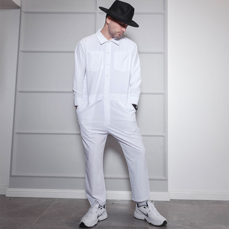 Men's Tracksuits Men's Spring And Autumn European American Leisure Suit Trend Overalls Loose Large Size Street Style Hip-hop Clothing, White
Men's Tracksuits Men's Spring And Autumn European American Leisure Suit Trend Overalls Loose Large Size Street Style Hip-hop Clothing, White