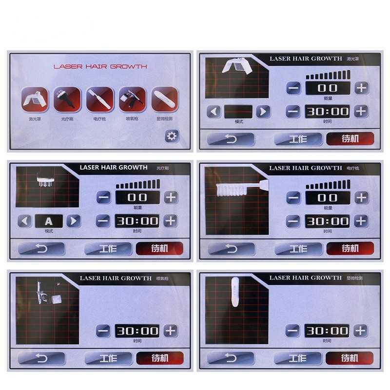 2021 Best Laser hair regrowth machine diode laser hair growth Bio Stimulate Anti Hair Loss Treatment beauty equipment